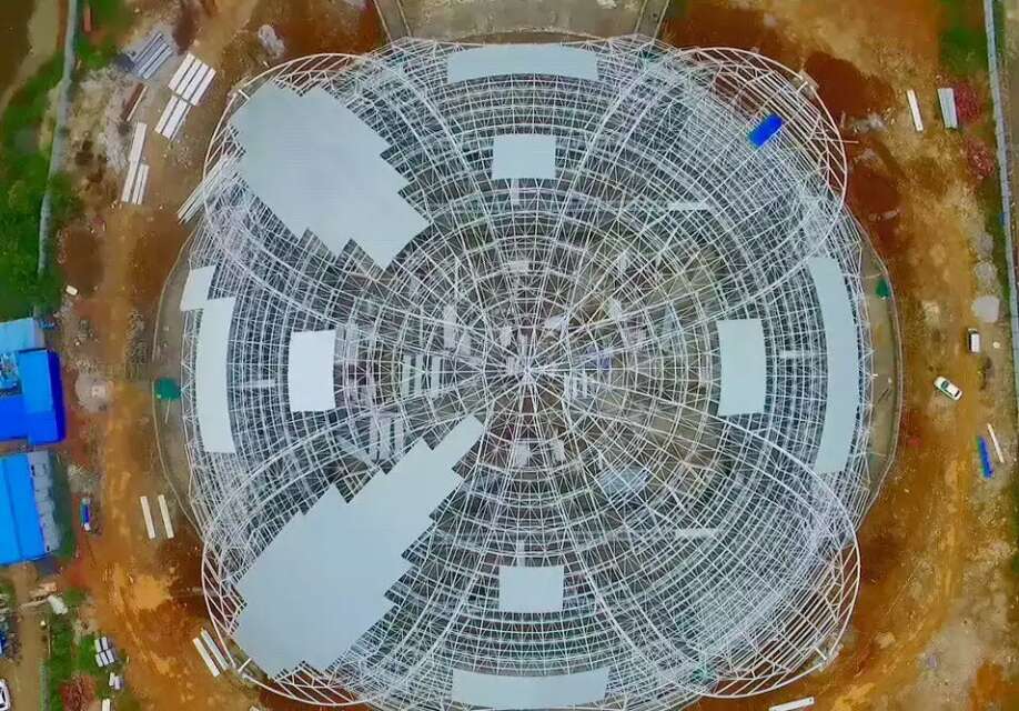 台湾体育馆网架
